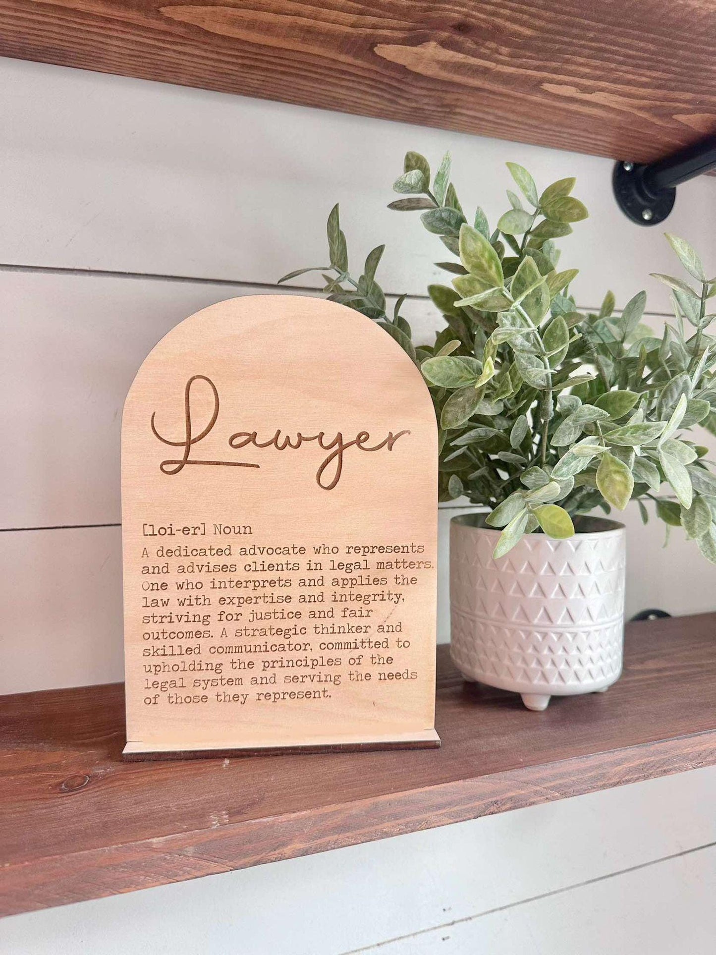 Lawyer Definition Sign, National Lawyer Day, Lawyer Gift