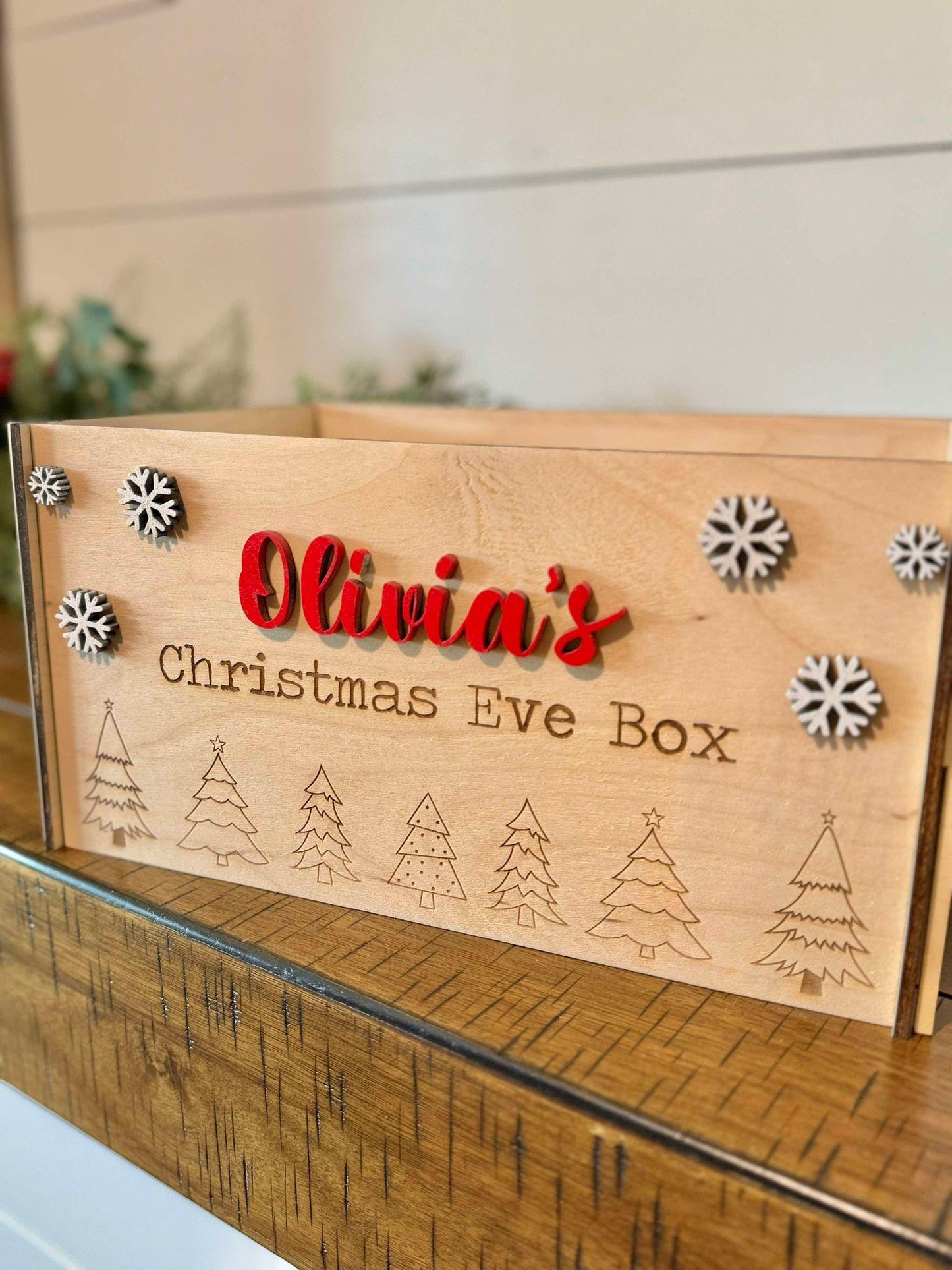 Christmas Eve Box - Christmas Eve Box For Kids - Personalized Christmas Eve Box - Modern Christmas Eve Box - Christmas Gifts