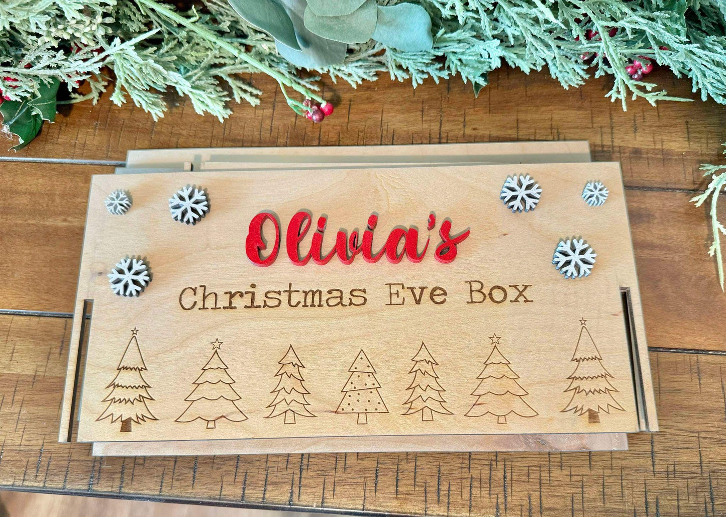 Christmas Eve Box - Christmas Eve Box For Kids - Personalized Christmas Eve Box - Modern Christmas Eve Box - Christmas Gifts