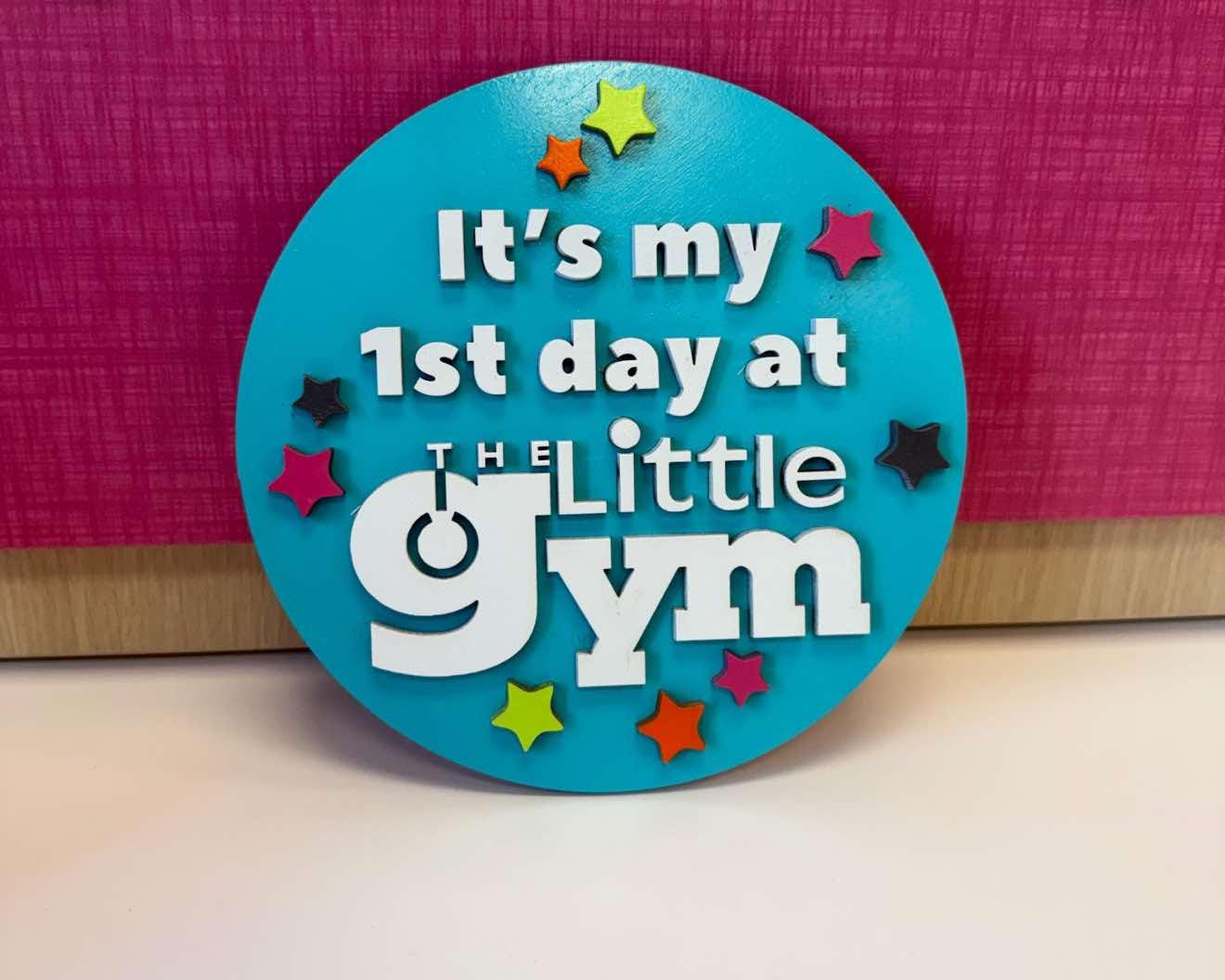 My first day at the little gym